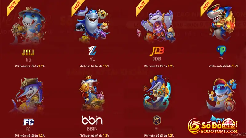 Bắn cá ăn tiền sodo