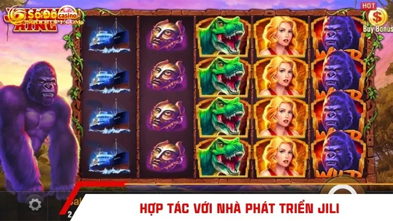 Hợp tác với nhà phát triển JILI