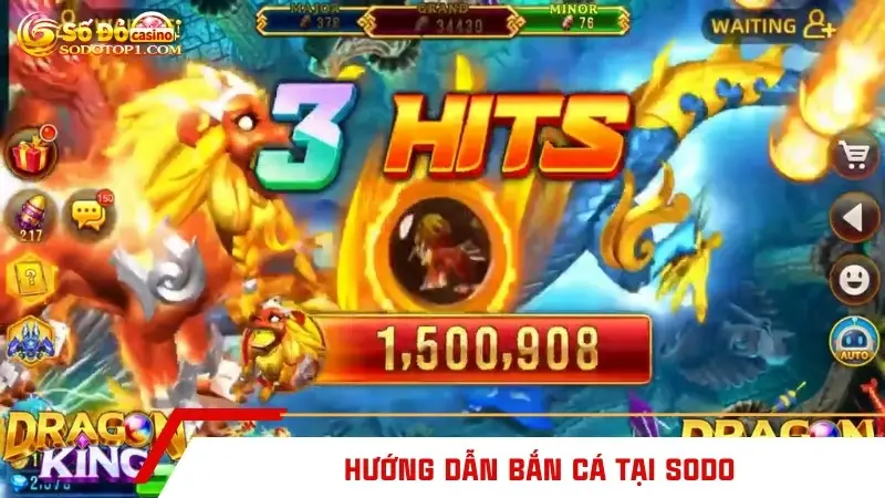 Hướng dẫn bắn cá tại SODO