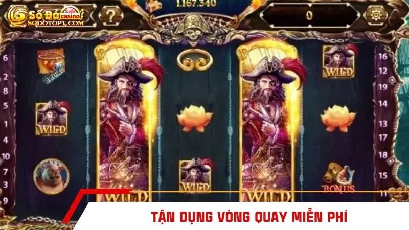 Tận dụng vòng quay miễn phí