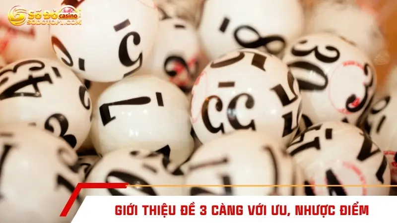 Giới thiệu đề 3 càng với ưu, nhược điểm